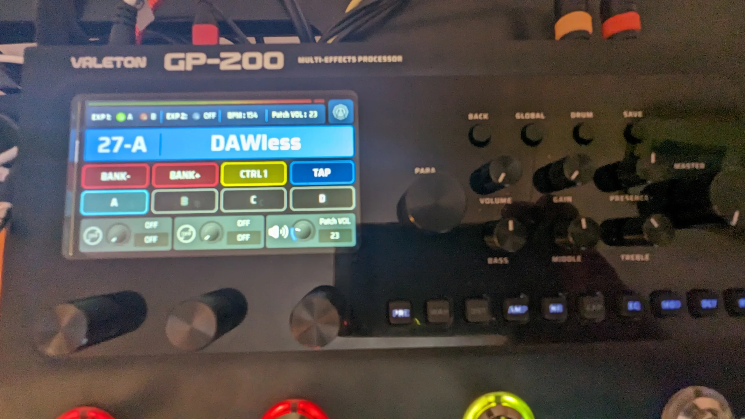 Using Guitar Multi FX with DAWless