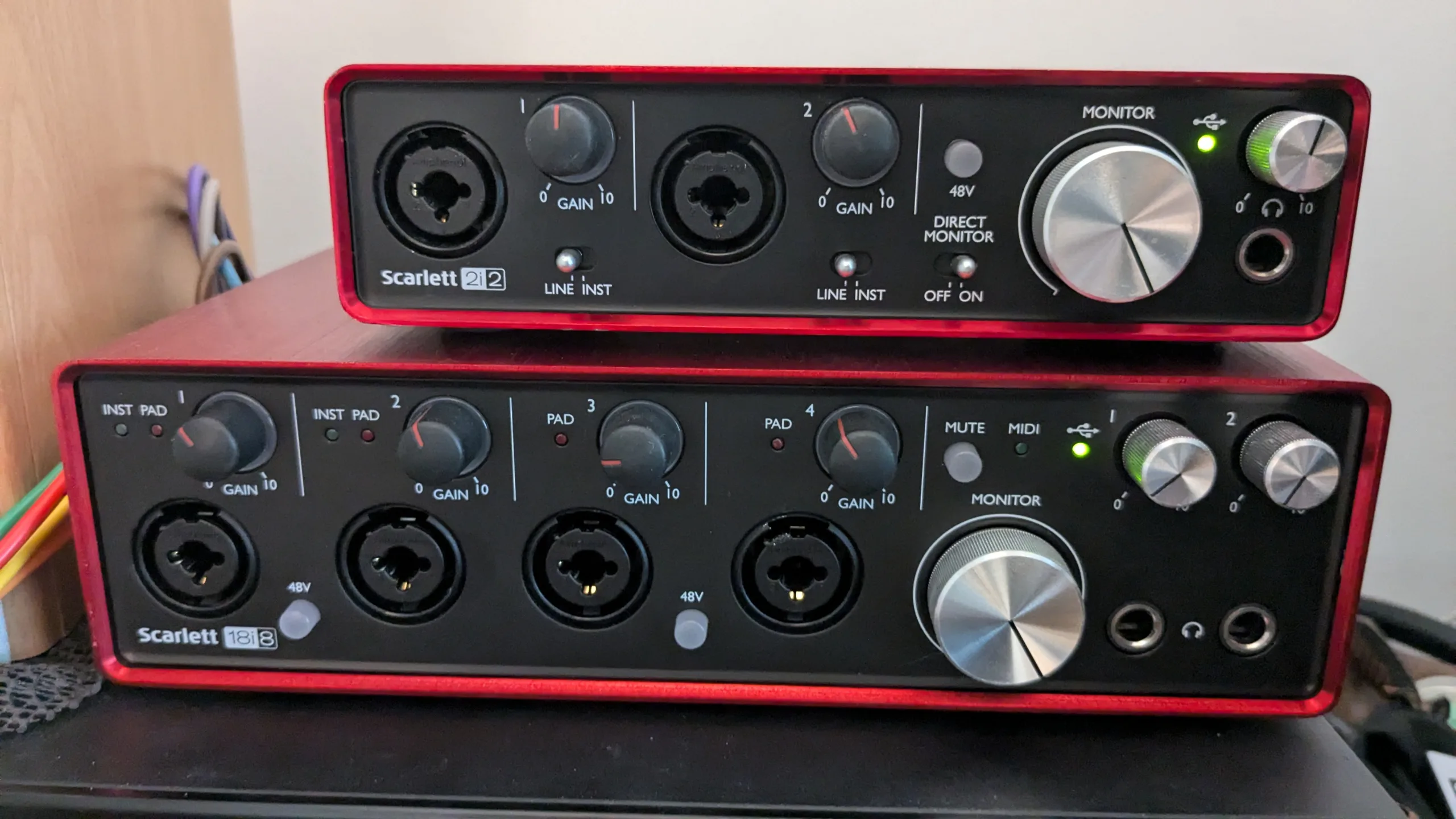 Focusrite Scarlett Comparisson